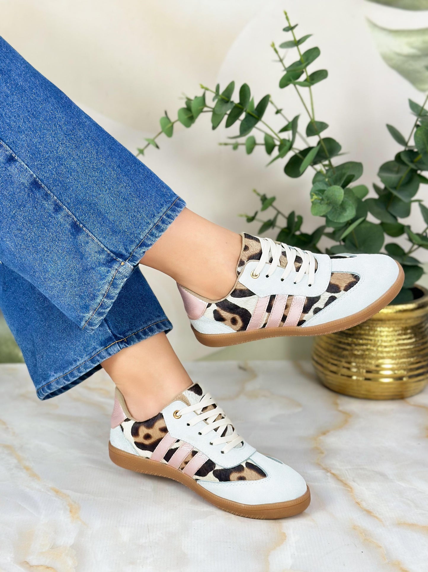 Samba suela baja Animal Print